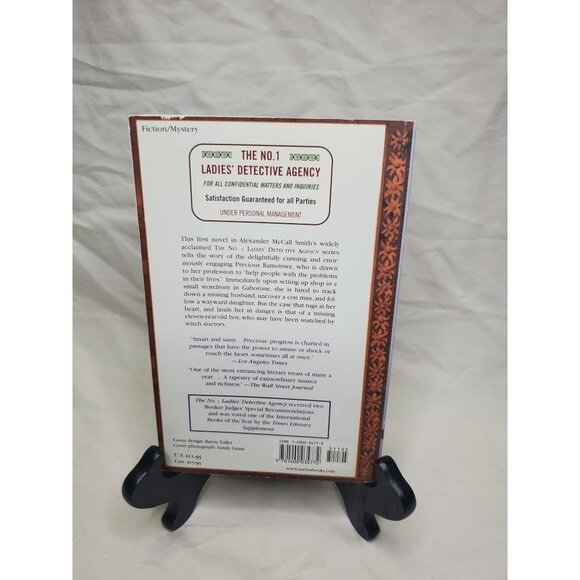 The No. 1 Ladies Detective Agency Softcover By Alexander McCall Smith - Picture 2 of 12